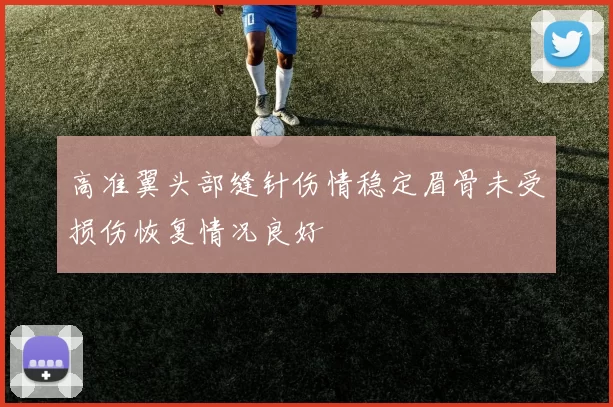 高准翼头部缝针伤情稳定眉骨未受损伤恢复情况良好